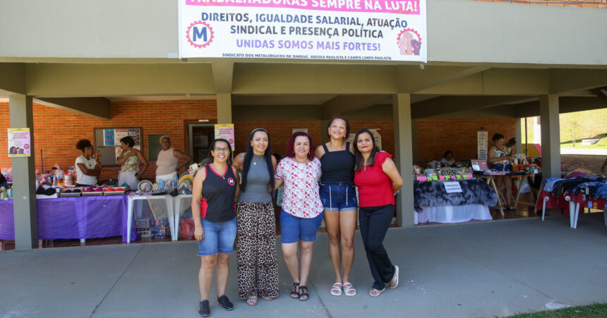 1ª Feira da Mulher Metalúrgica Empreendedora foi um sucesso