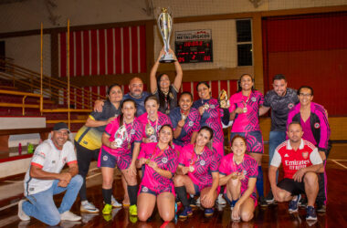 Poder Feminino Foxconn Bandeirantes é bicampeã no futsal