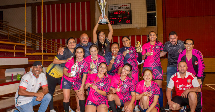 Poder Feminino Foxconn Bandeirantes é bicampeã no futsal