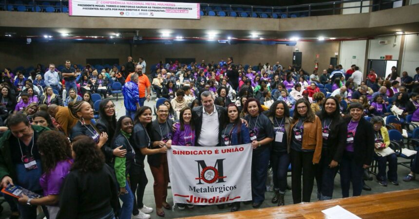 Metalúrgicas de Jundiaí, Várzea e Campo Limpo participam da 2ª Conferência Nacional Metal Mulheres