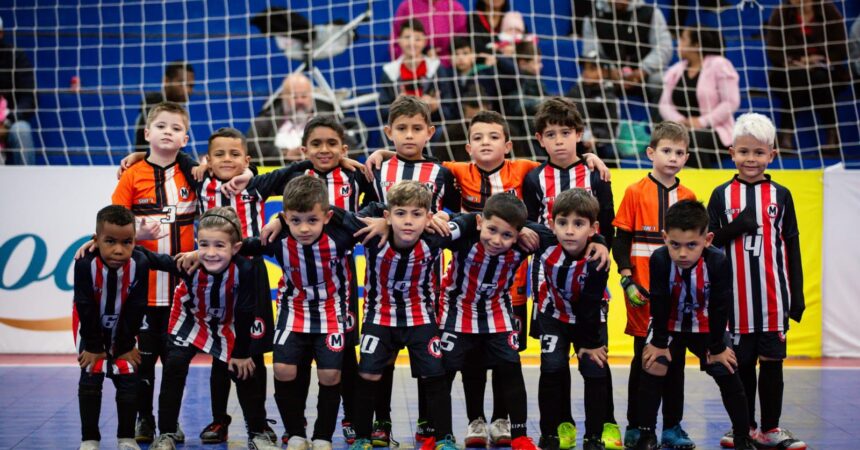 Futsal: meninos das categorias Sub 7 e Sub 10 disputam a final do Campeonato Paulista iniciação