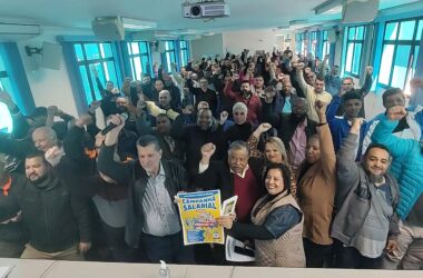 Campanha Salarial: Assembleia domingo, dia 15, às 9hs na Sede Central