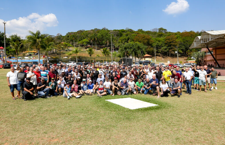 Velha Guarda da KSB se Confraterniza no Clube de Campo