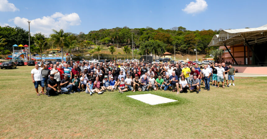 Velha Guarda da KSB se Confraterniza no Clube de Campo