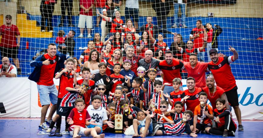 Meninos da Sub7 vencem o MX7 Diadema por 2 a 0 e conquistam o Campeonato Paulista de Futsal