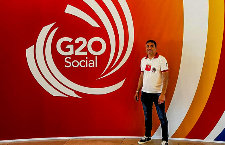 Diretor do Sindicato participa da reunião do G20 Social no Rio de Janeiro