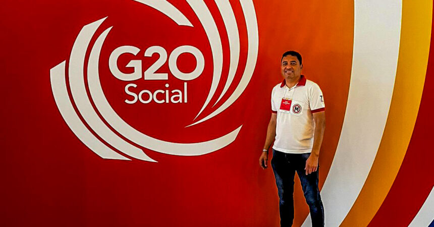 Diretor do Sindicato participa da reunião do G20 Social no Rio de Janeiro